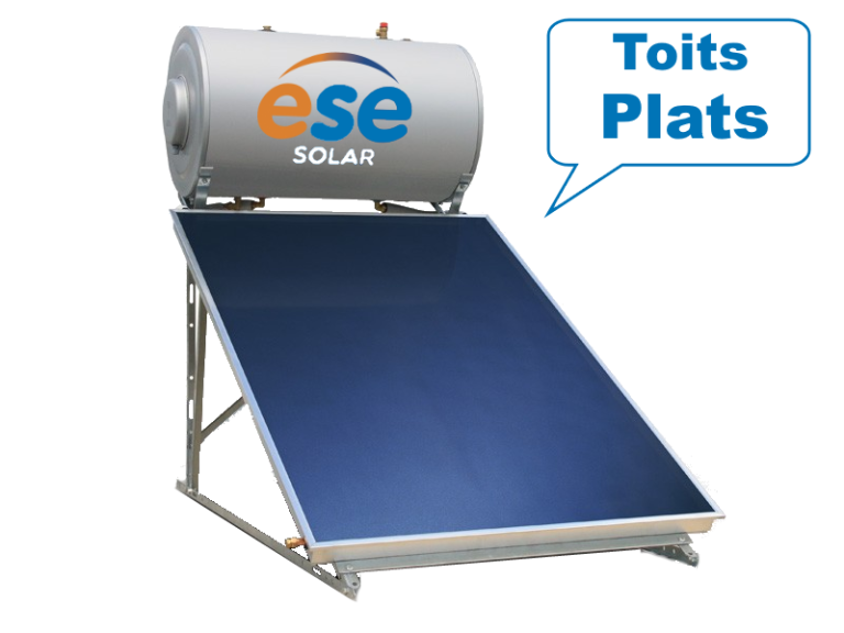 Kit chauffe-eau solaire Thermosiphon ballon pour toit plat