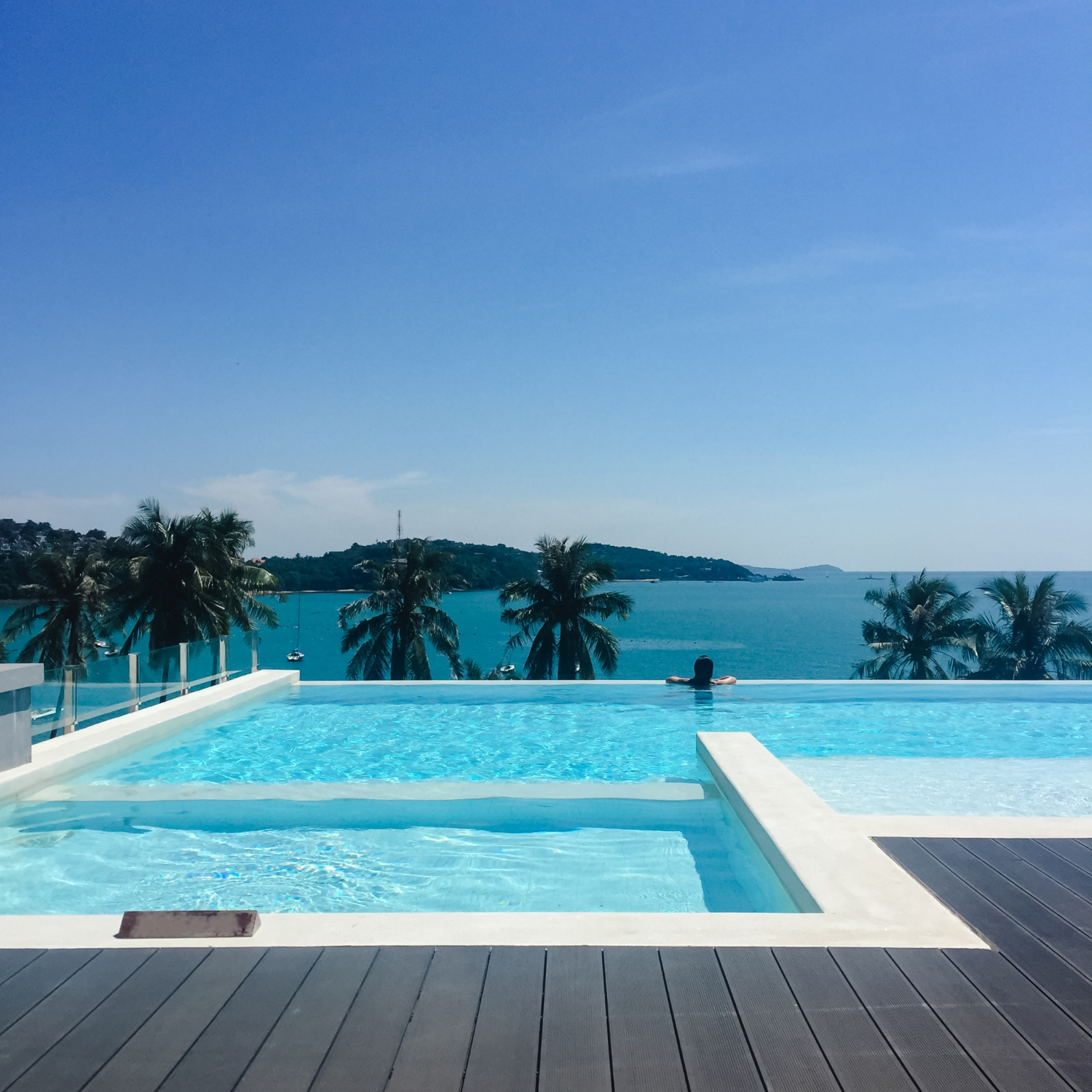 Piscine agréable