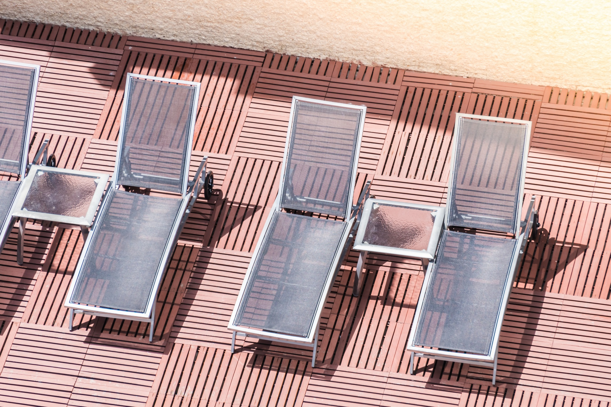 Piscine de copropriété chauffée à l'énergie solaire