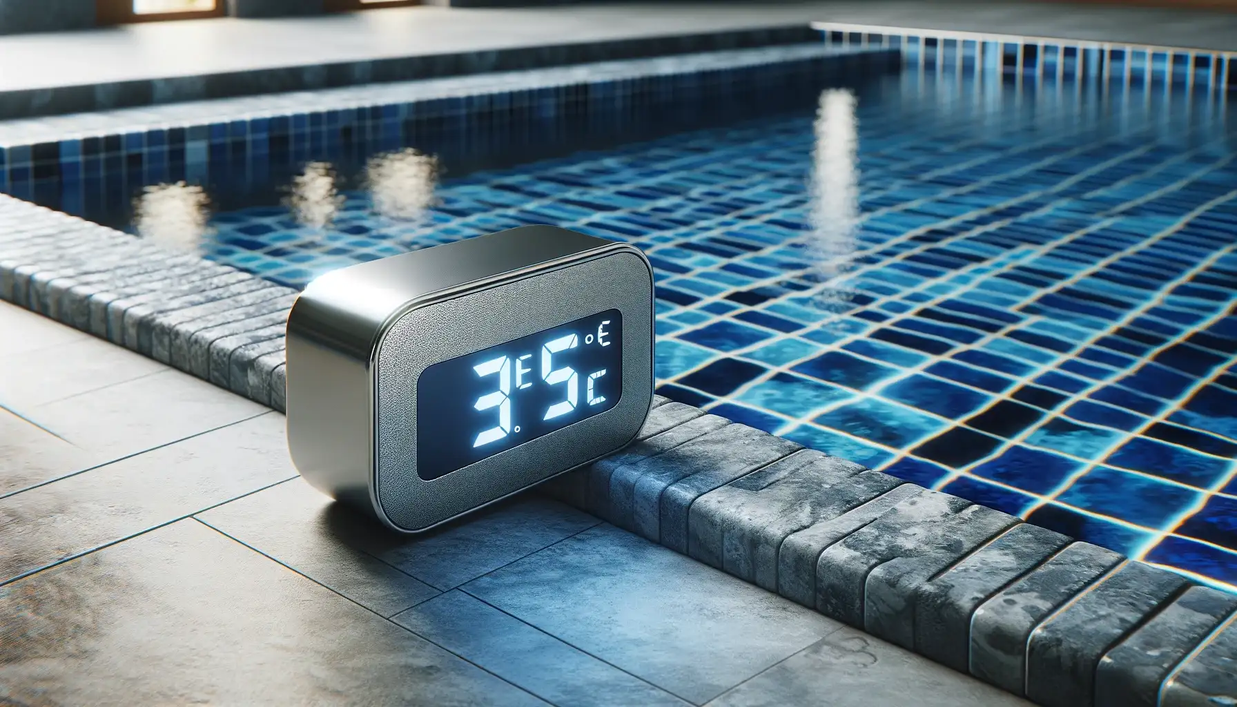 Chauffer l'eau de la piscine