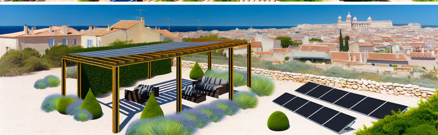 Découvrez les meilleurs emplacements à Marseille pour poser vos capteurs solaires SunValue : toiture, sol ou pergola ?