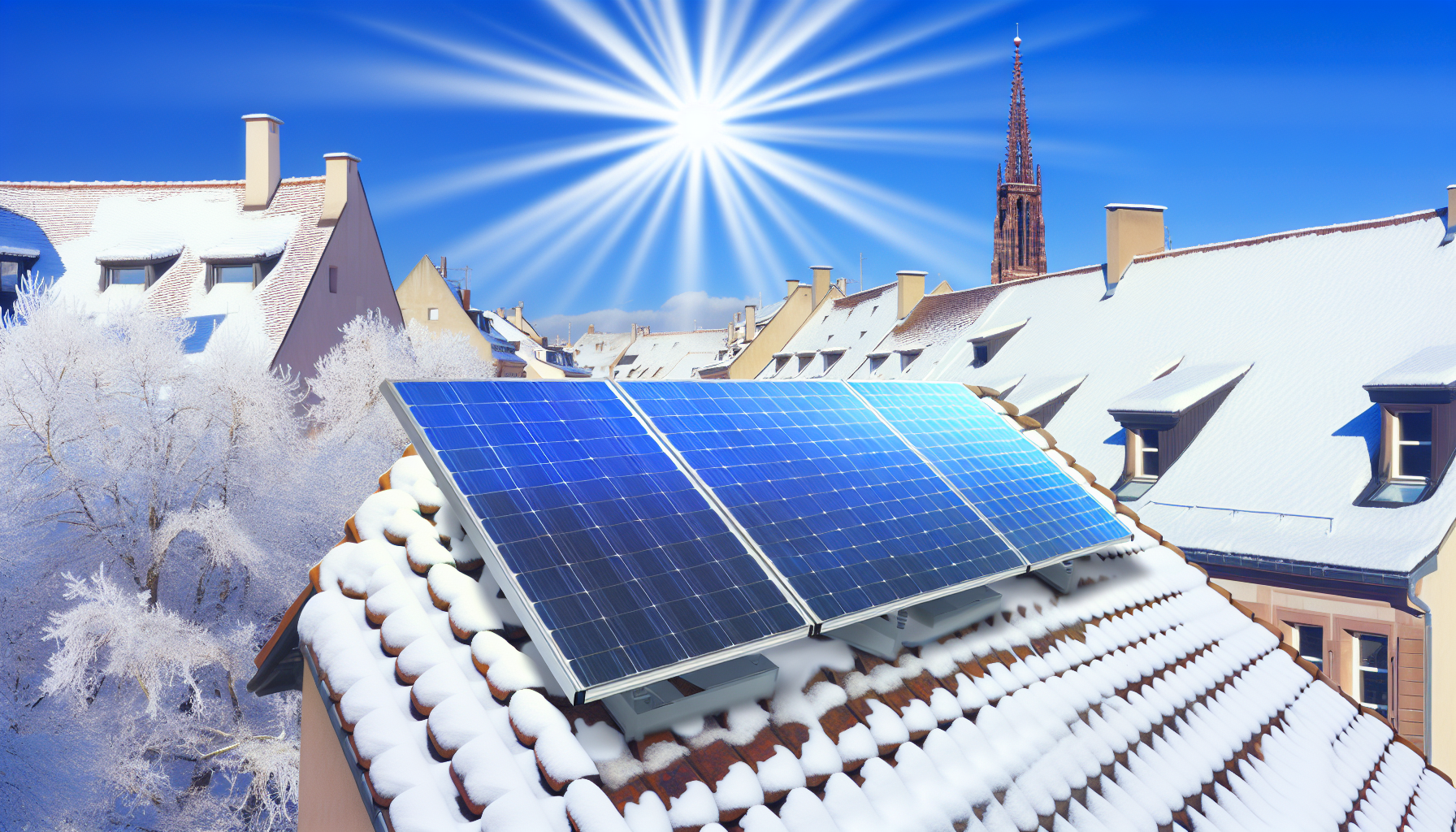 Découvrez pourquoi le froid à Strasbourg n'entrave pas l'efficacité des capteurs solaires thermiques.